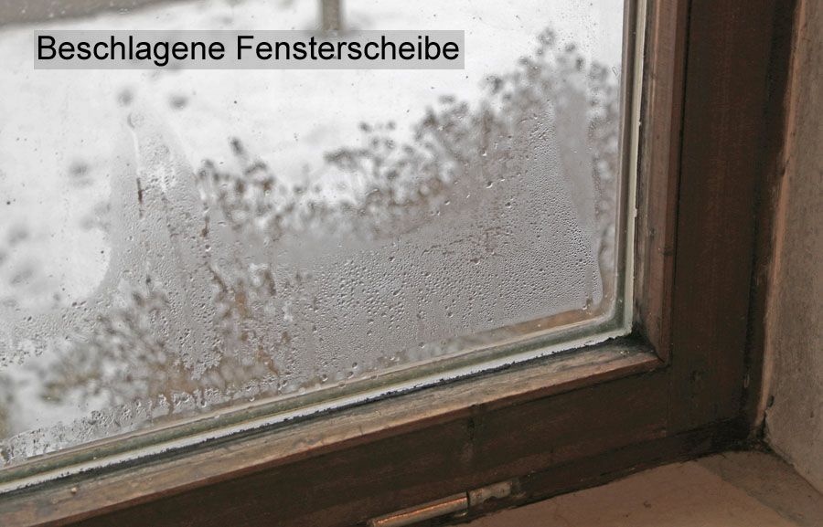 Wie vermeidet man Kondenswasser innen am Fenster?